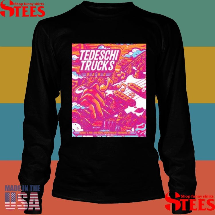 Tedeschi Trucks Band August 1 2025 Red Rocks Amphitheatre T-shirts
