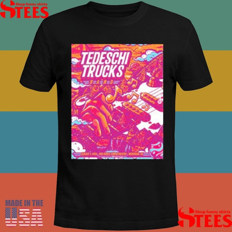 Tedeschi Trucks Band August 1 2025 Red Rocks Amphitheatre T-shirts
