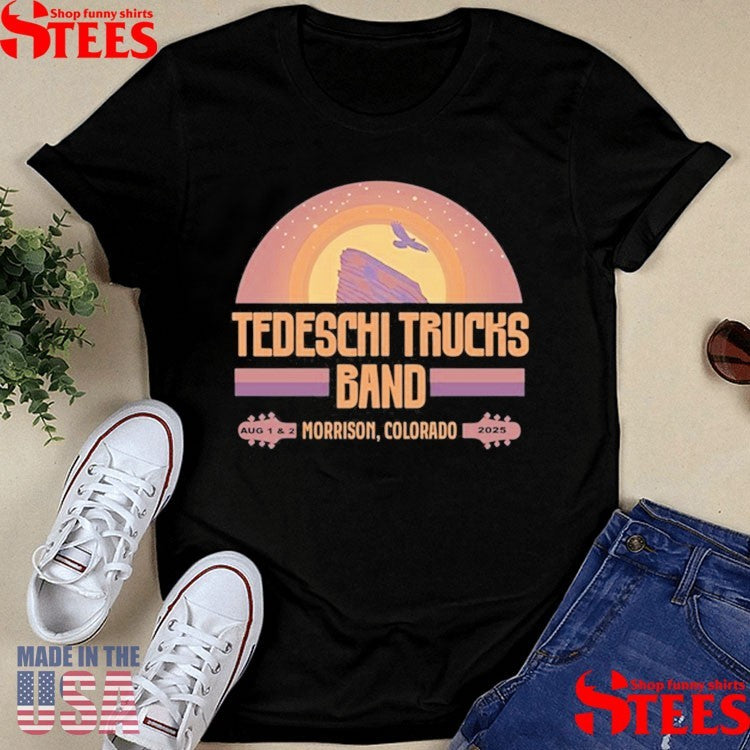 Tedeschi Trucks Band Red Rocks Shows On Aug 1 2025 T-shirts
