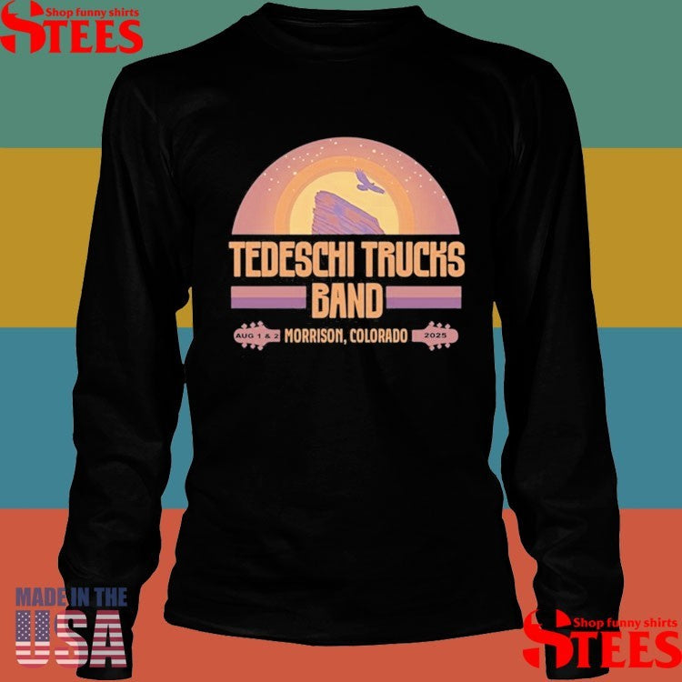 Tedeschi Trucks Band Red Rocks Shows On Aug 1 2025 T-shirts