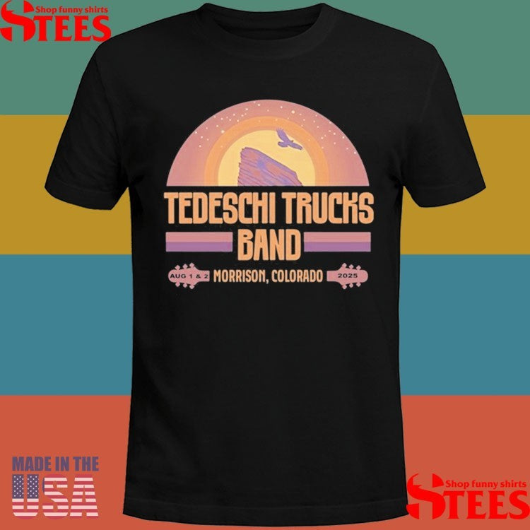 Tedeschi Trucks Band Red Rocks Shows On Aug 1 2025 T-shirts