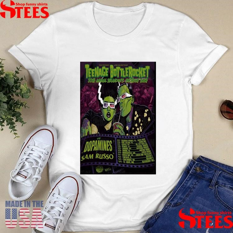 Teenage Bottlerocket 10th Annual On’s Birthday Bash Shows 2026 T-shirt