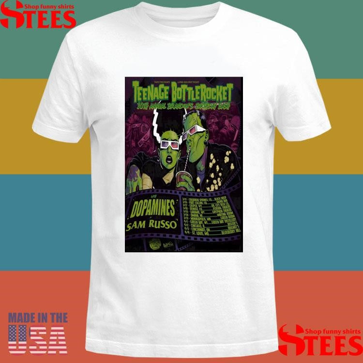 Teenage Bottlerocket 10th Annual On’s Birthday Bash Shows 2026 T-shirt