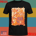 Ten Hundred Orange Fuzz Shirts
