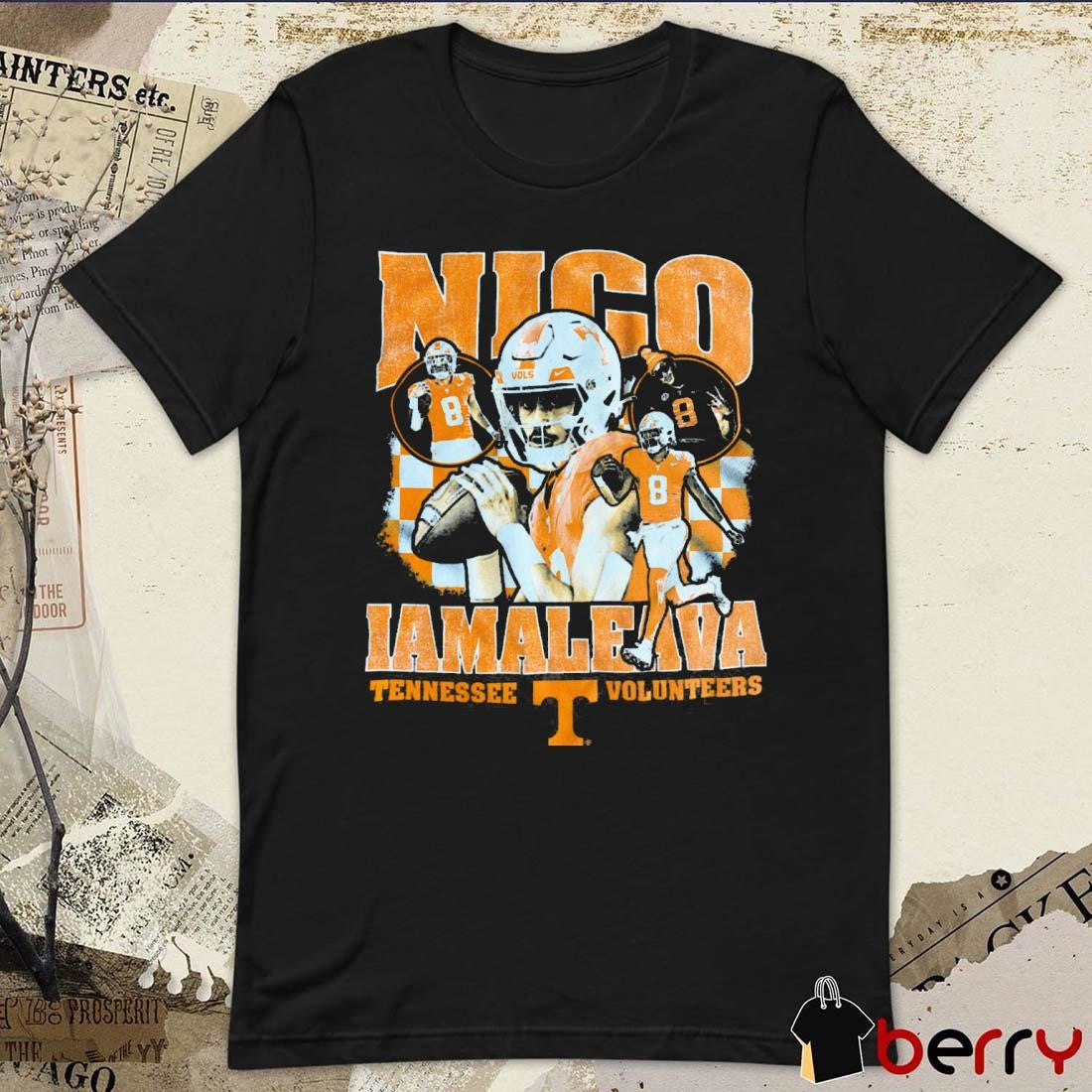 Tennessee Volunteers Nico Iamaleava #8 Vintage Graphic t-shirt