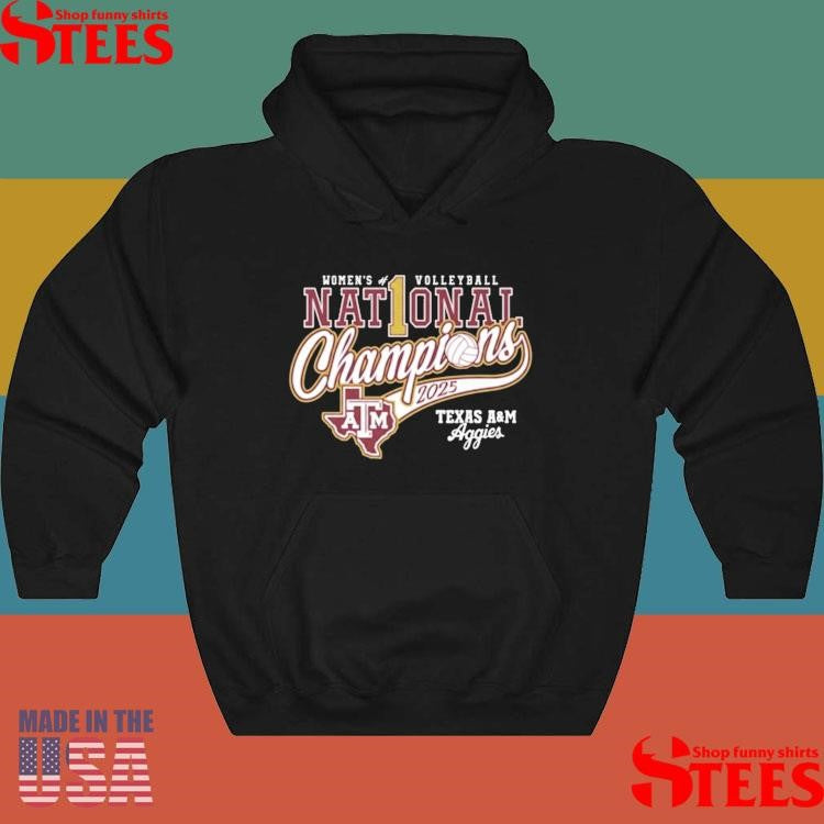 Texas A&M 2025 Volleyball National Champions T-shirt