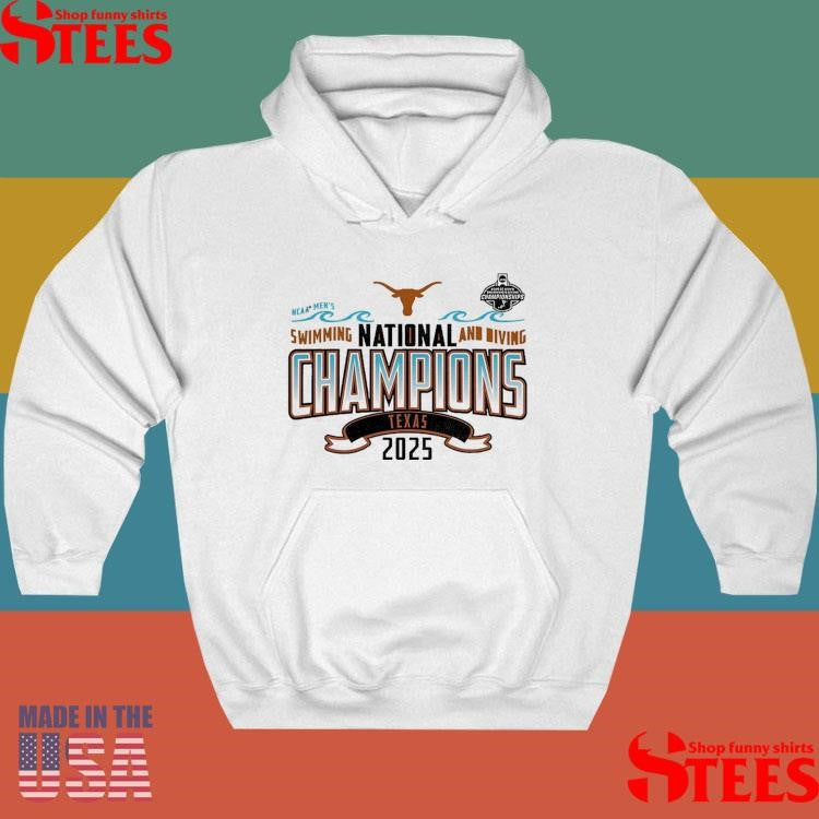 Texas Longhorns 2025 Ncaa Men’s Swimming & Diving National Champions Shirts