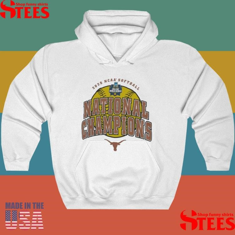 Texas Longhorns 2025 Ncaa Softball Women’s College World Series Champions Jersey T-shirt
