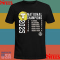 Texas Longhorns 2025 Ncaa Softball Women’s College World Series Champions Schedule T-shirt