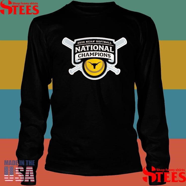 Texas Longhorns 2025 Ncaa Softball Women’s College World Series Champions T-shirt