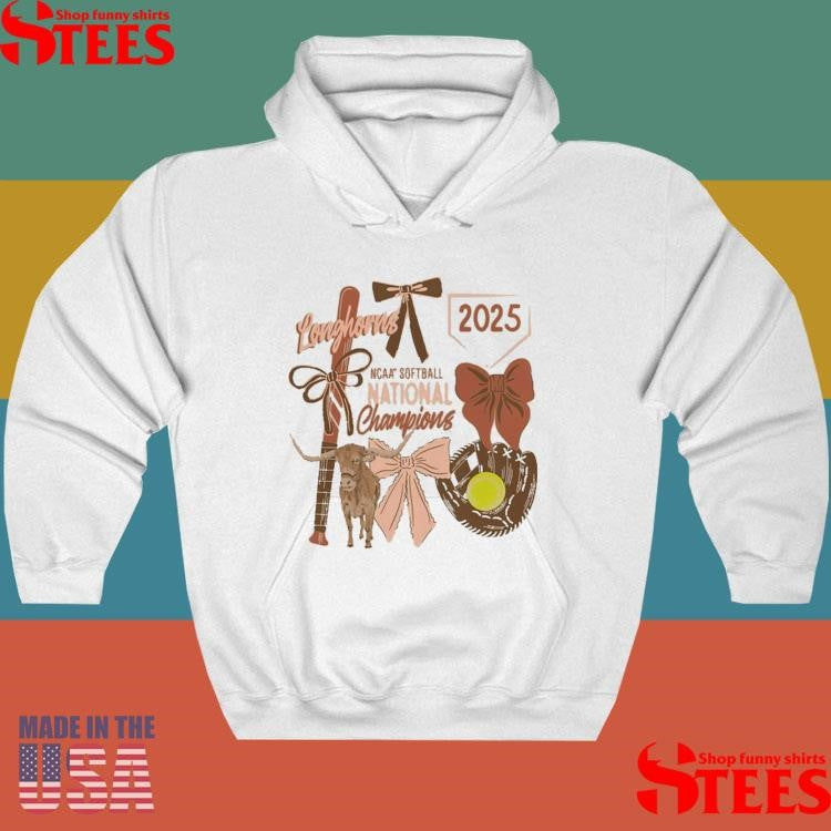 Texas Longhorns Comfort Colors 2025 Ncaa Softball Women’s College World Series Champions T-shirt