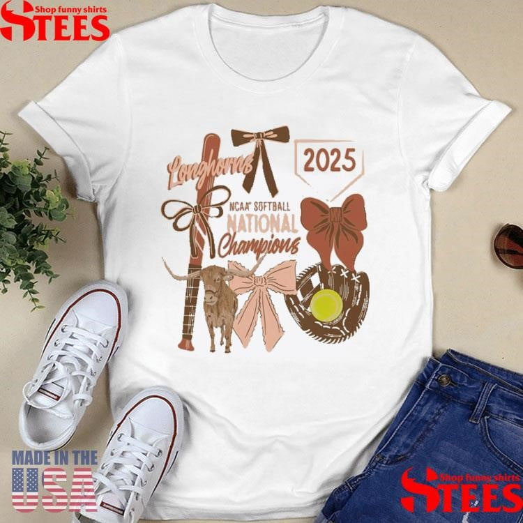 Texas Longhorns Comfort Colors 2025 Ncaa Softball Women’s College World Series Champions T-shirt