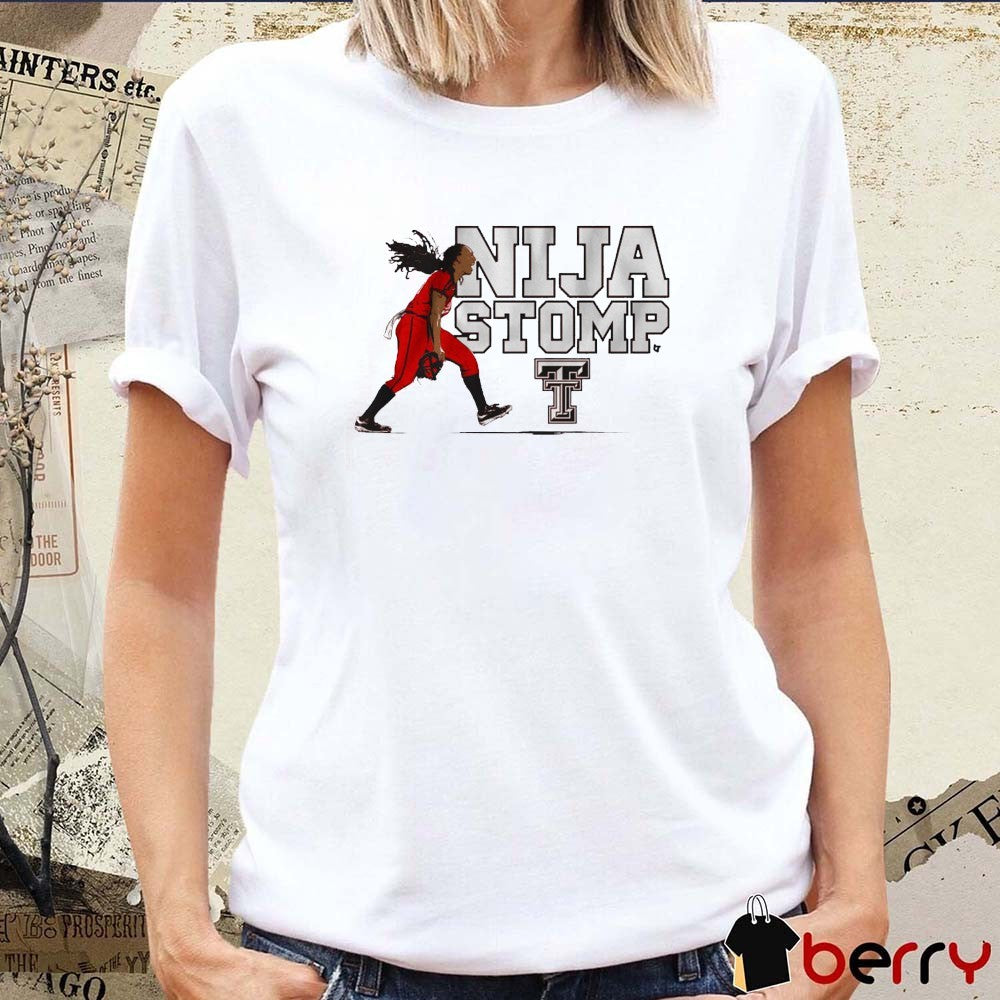 Texas Tech Red Raiders NCAA Softball NiJaree Canady Nija Stomp t-shirt