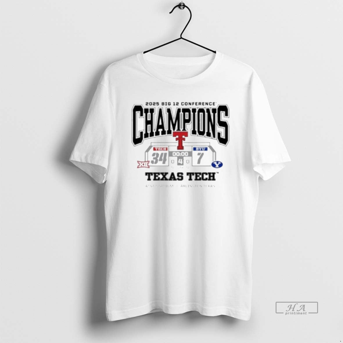 Official Texas Tech Red Raiders Vs Byu Cougars 2025 Big 12 Conference Champions T-Shirts, Hoodie, Sweatshirt | CiraTrend.com