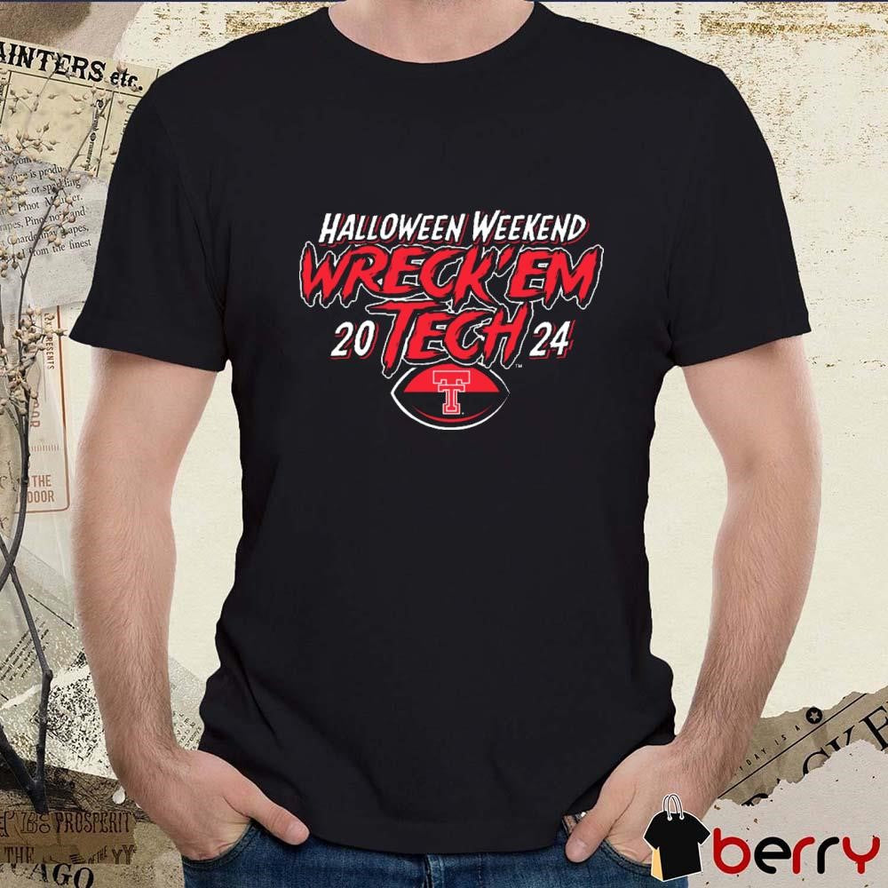 Texas Tech Red Raiders vs. TCU Texas Christian 2024 Halloween Weekend Wreck ‘Em t-shirt