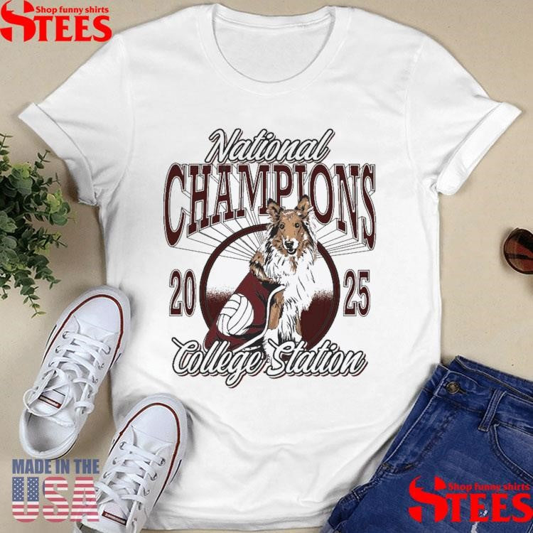 Texas volleyball national champions volleyball college station T-shirt