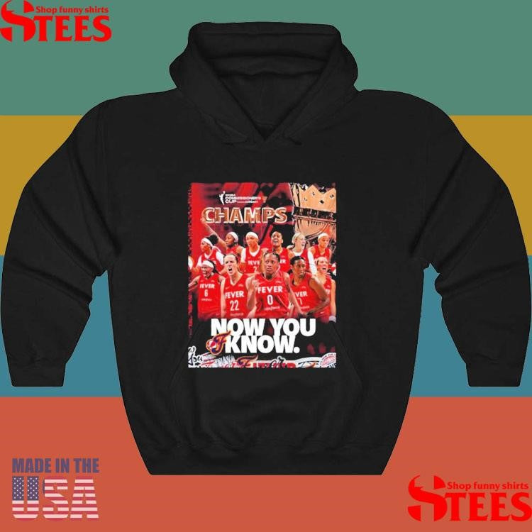 The 2025 Wnba Commissioner’s Cup Goes To The Indiana Fever T-shirt