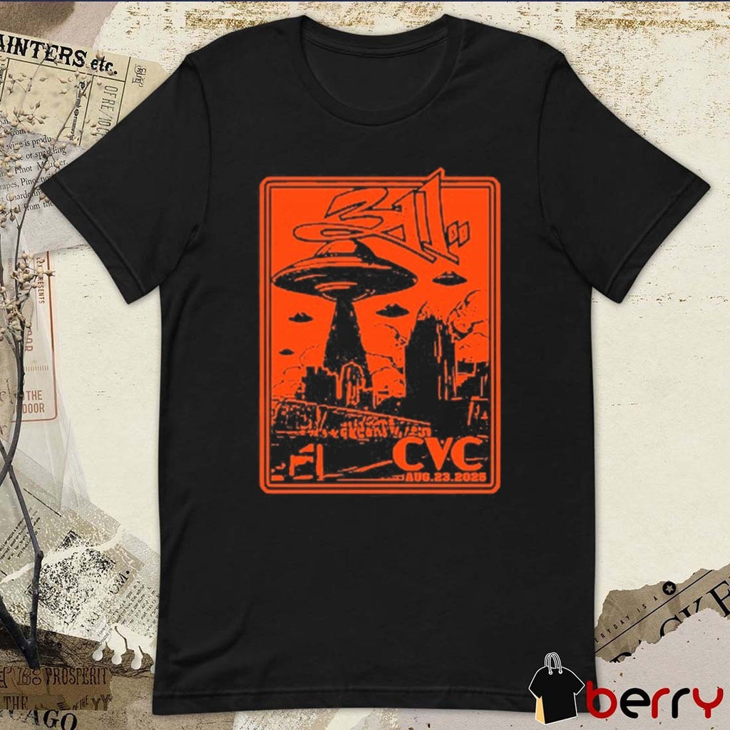 The 311 Band MegaCorp Pavilion Outdoor Newport KY August 23 2025 t-shirt