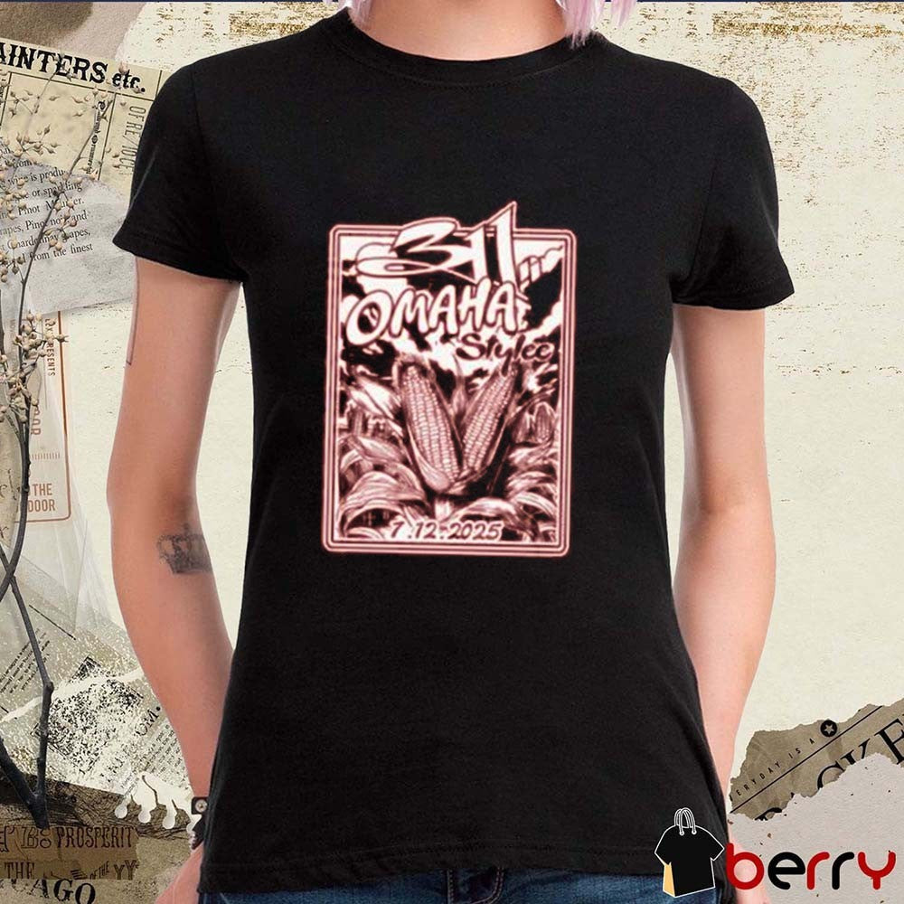 The 311 Band Omaha Stylee July 12 2025 at River’s Edge Park Council Bluffs IA t-shirt