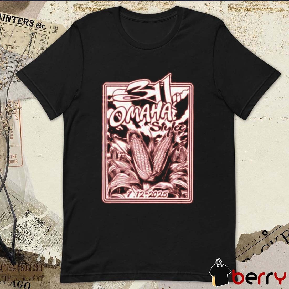 The 311 Band Omaha Stylee July 12 2025 at River’s Edge Park Council Bluffs IA t-shirt