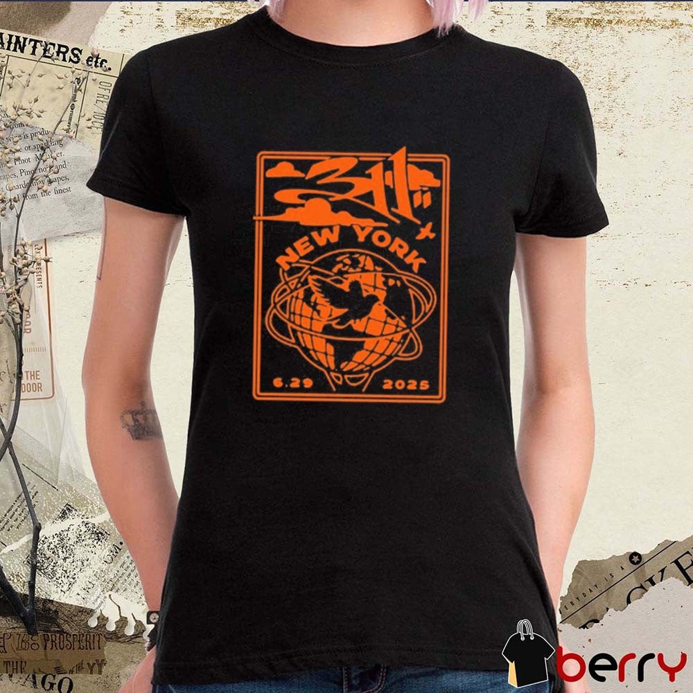 The 311 New York City NY Concert June 29 2025 t-shirt