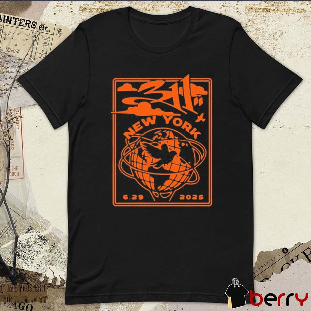 The 311 New York City NY Concert June 29 2025 t-shirt