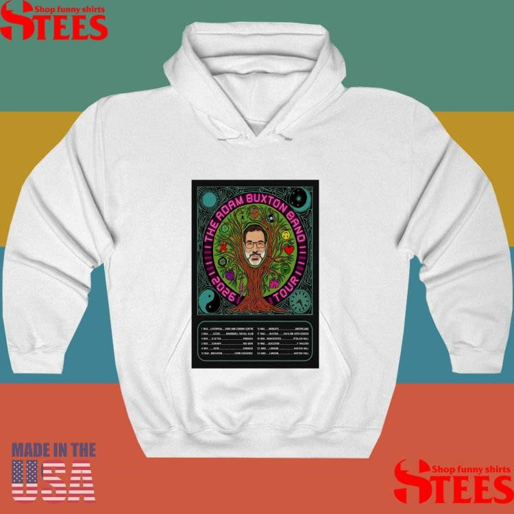 The Adam Buxton Band Spring 2026 Tour T-shirt