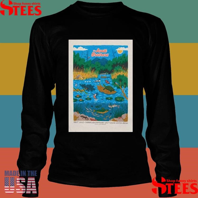 The Avett Brothers Concert Durham, Nh, Hittemore Center Arena May 1 2025 Poster Shirts