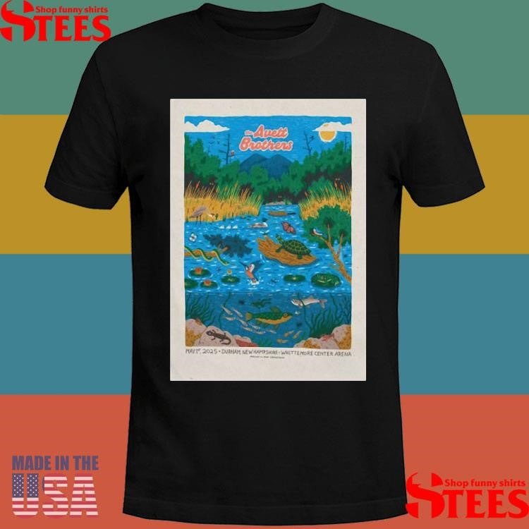 The Avett Brothers Concert Durham, Nh, Hittemore Center Arena May 1 2025 Poster Shirts