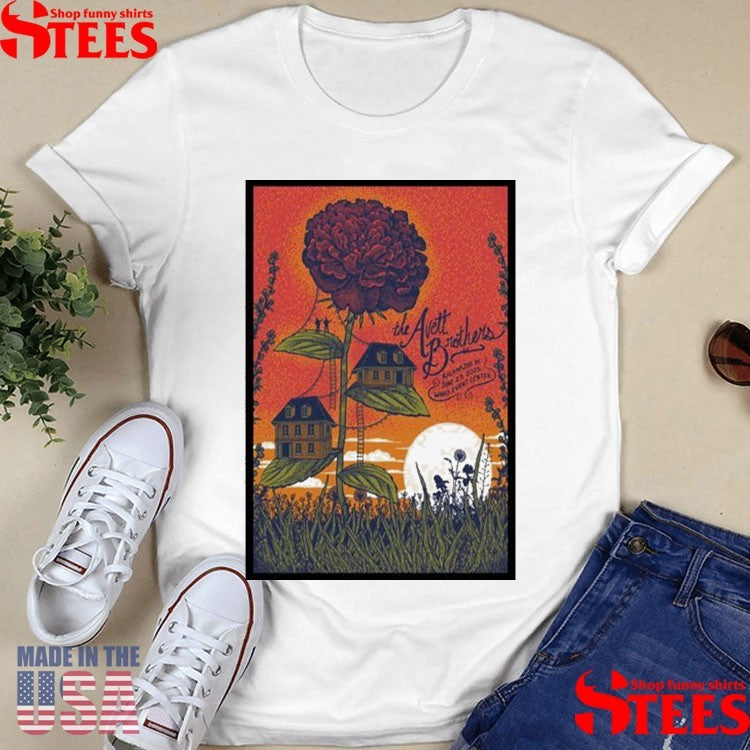 The Avett Brothers June 27 2025 Poster The Arena At Wings Event Center, Kettering Oh T-shirt