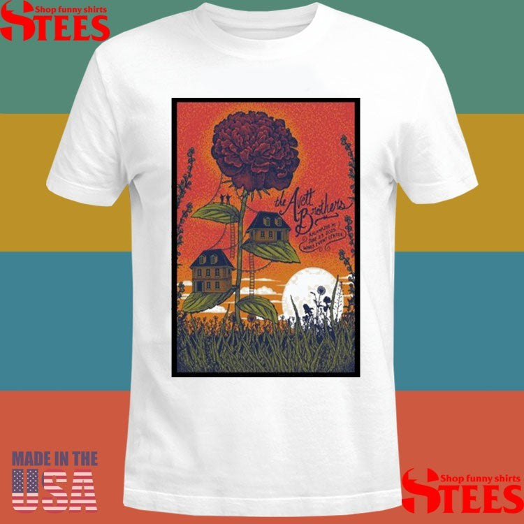 The Avett Brothers June 27 2025 Poster The Arena At Wings Event Center, Kettering Oh T-shirt