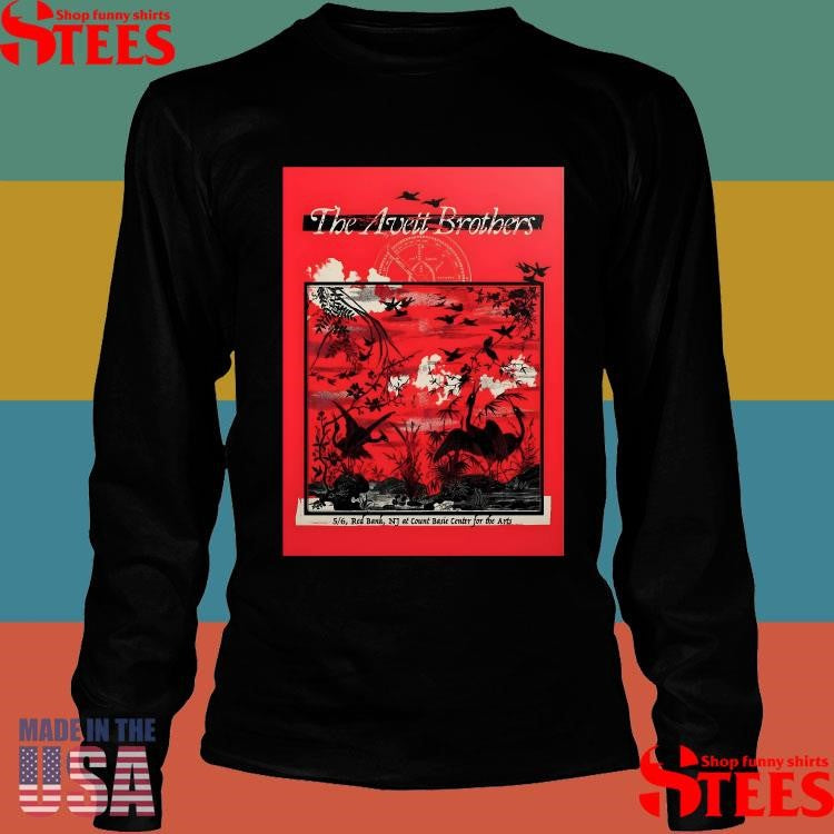 The Avett Brothers May 6 2025 Red Bank, Nj At The Count Basie Center Shirts