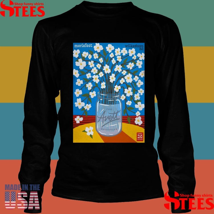 The Avett Brothers Merlefest Wilkesboro, Nc April 26 2025 Concert Poster Shirts