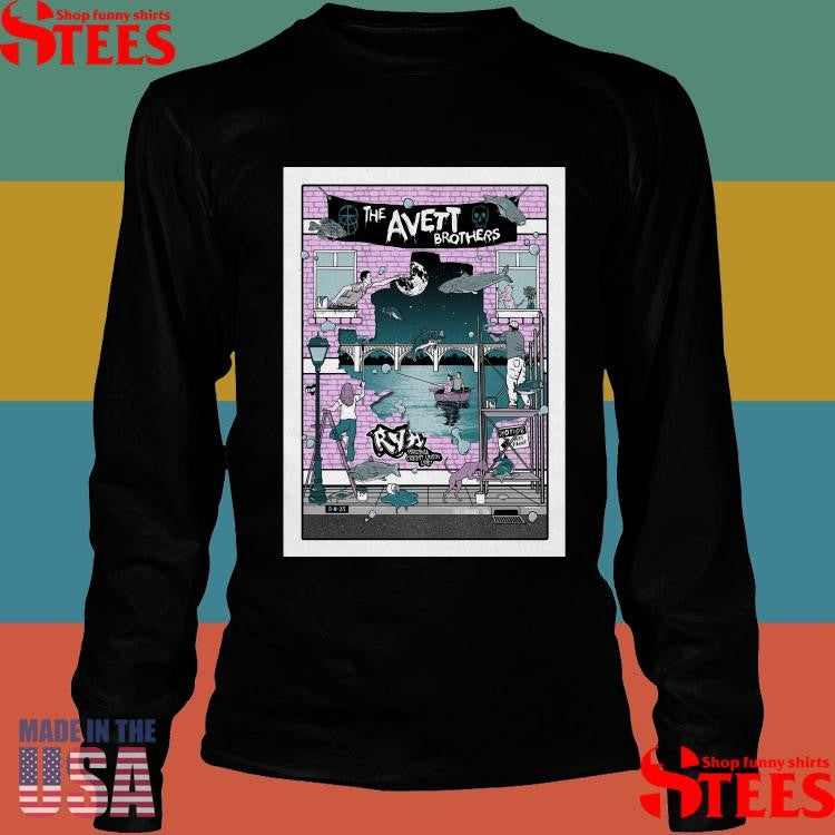 The Avett Brothers Virginia Credit Union Live! In Richmond, Va May 8 2025 Tour Shirts