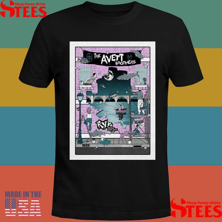 The Avett Brothers Virginia Credit Union Live! In Richmond, Va May 8 2025 Tour Shirts