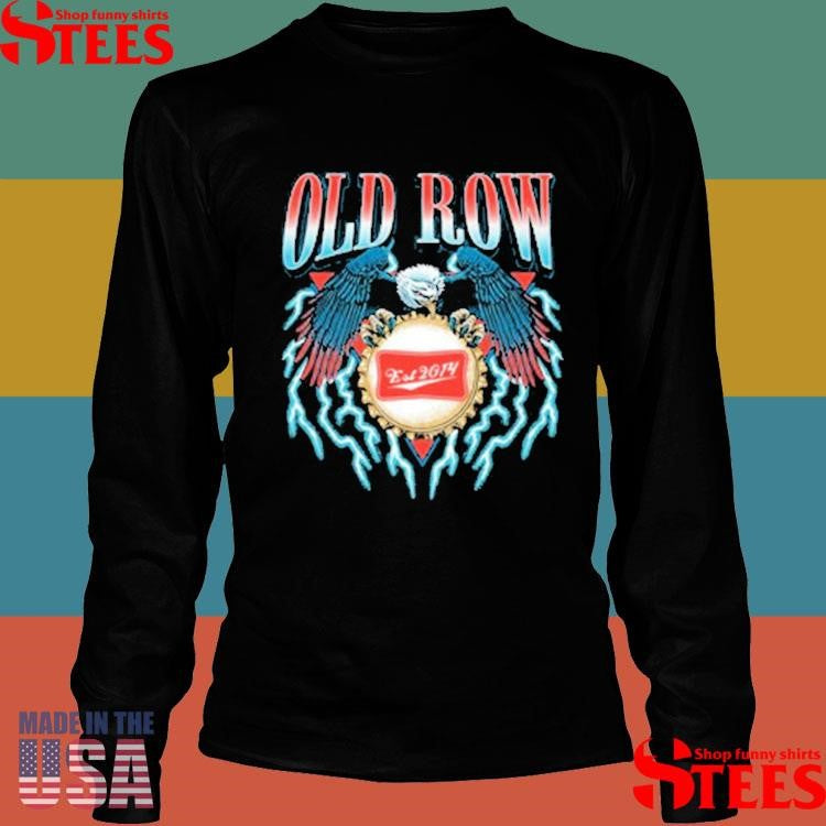 The Beer Cap Eagle Old Row Est 2014 T-shirt
