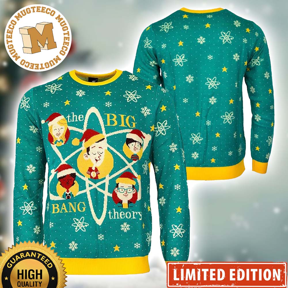 The Big Bang Theory 2023 Xmas Gift Knitted Ugly Christmas Sweater