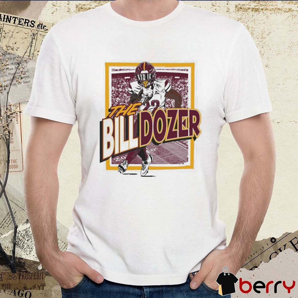 The Billdozer Jacory Croskey-Merritt Washington Commanders NFL Painting t-shirt
