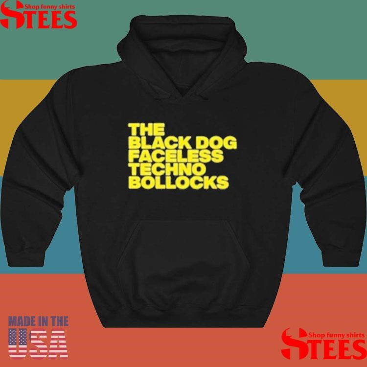 The Black Dog Faceless Techno Bollocks T-shirt