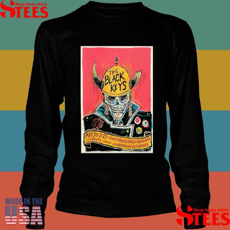The Black Keys May 30 2025 Outlaw Field At The Idaho Botanical Garden Shirts