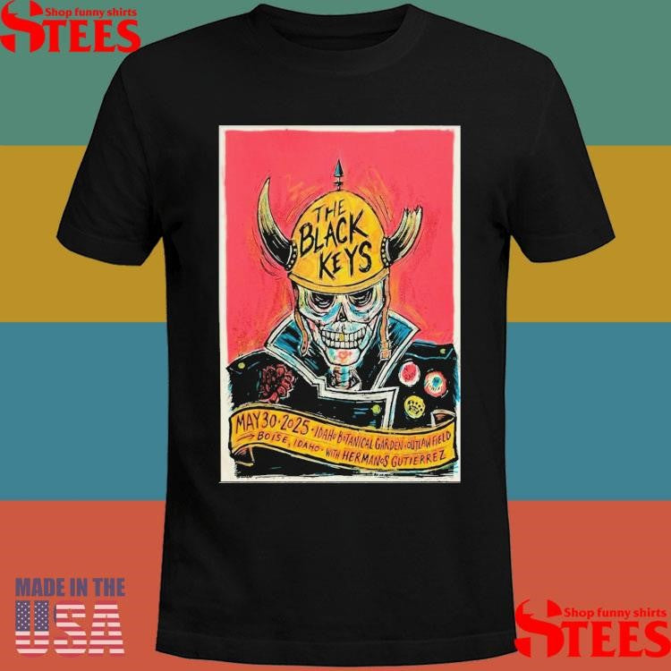 The Black Keys May 30 2025 Outlaw Field At The Idaho Botanical Garden Shirts