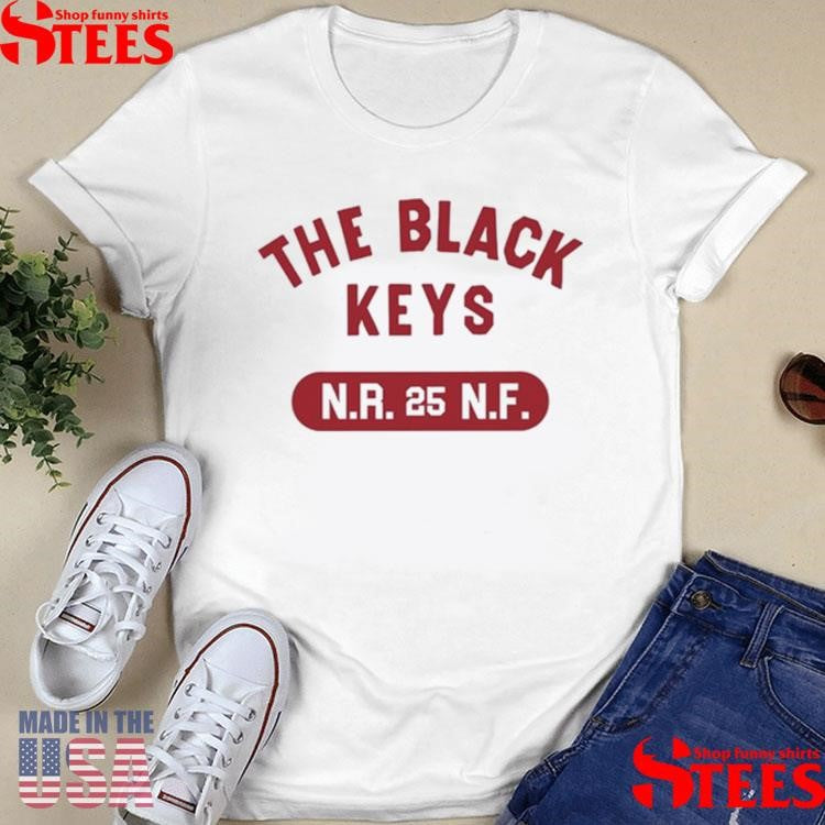 The Black Keys Red Nr 25 Nf Shirts