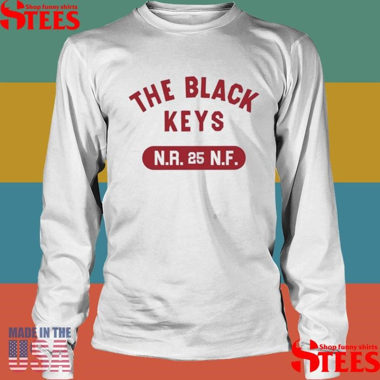 The Black Keys Red Nr 25 Nf Shirts