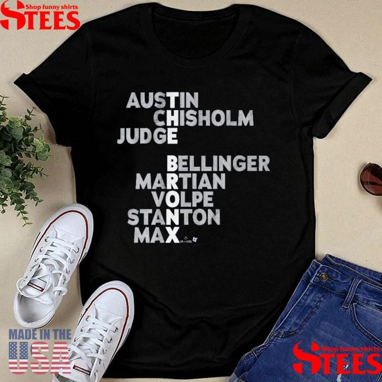 The Bronx New York Yankees Baseball Names 2025 Shirts