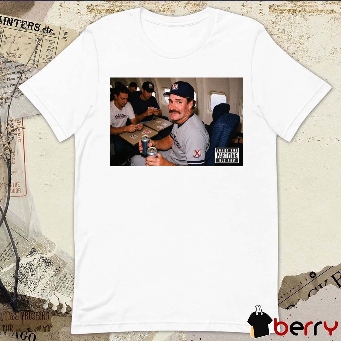 The Cross-Country Beer Flight Sorry For Partying 2026 t-shirt