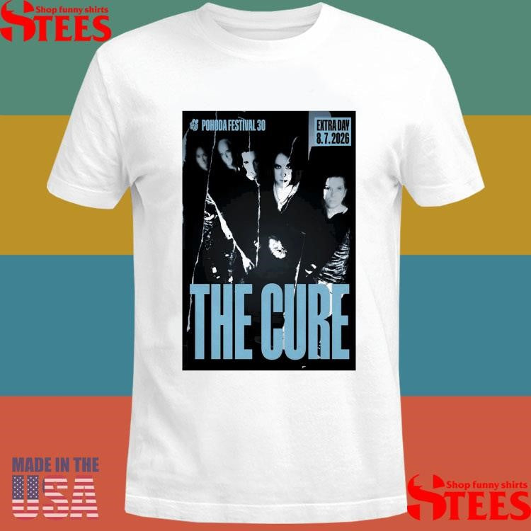 The Cure Jul 8 2026 Pohoda Festival Trenčín Slovakia T-shirt