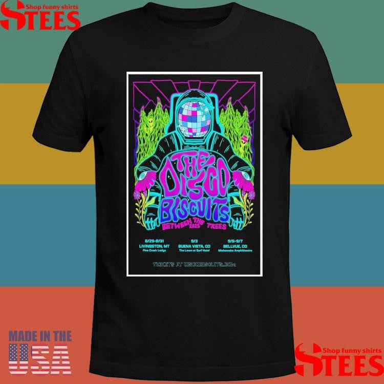 The Disco Biscuits Between The Trees Tour 2025 Shirts