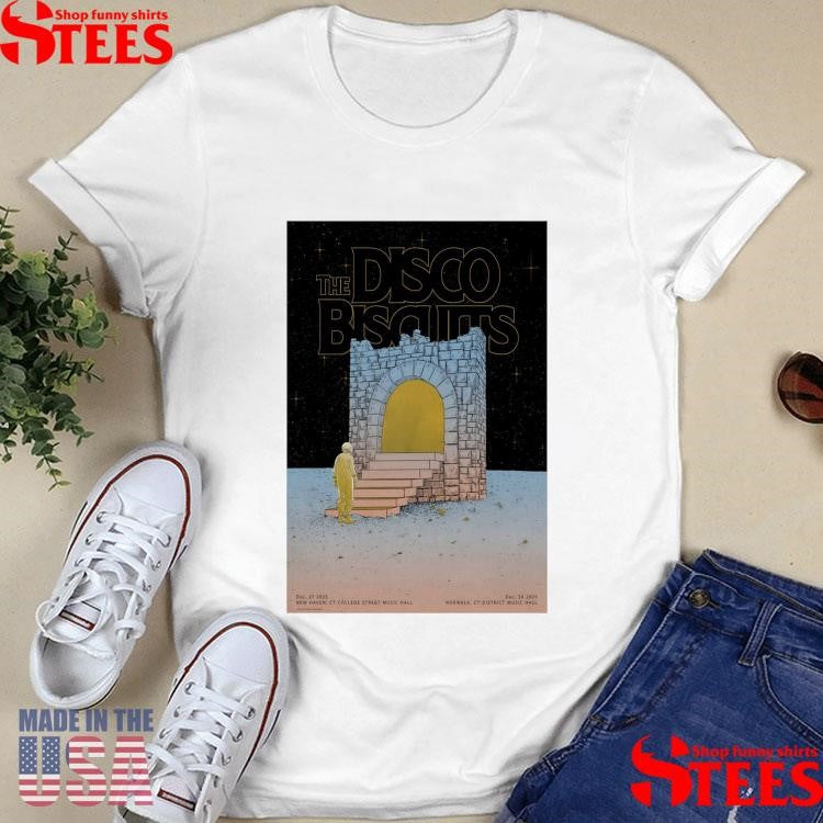 The Disco Biscuits Dec 27 2025 College Street Music Hall New Haven Ct T-shirt