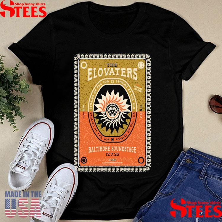 The Elovaters Baltimore Soundstage Poster July 12 2025 T-shirt
