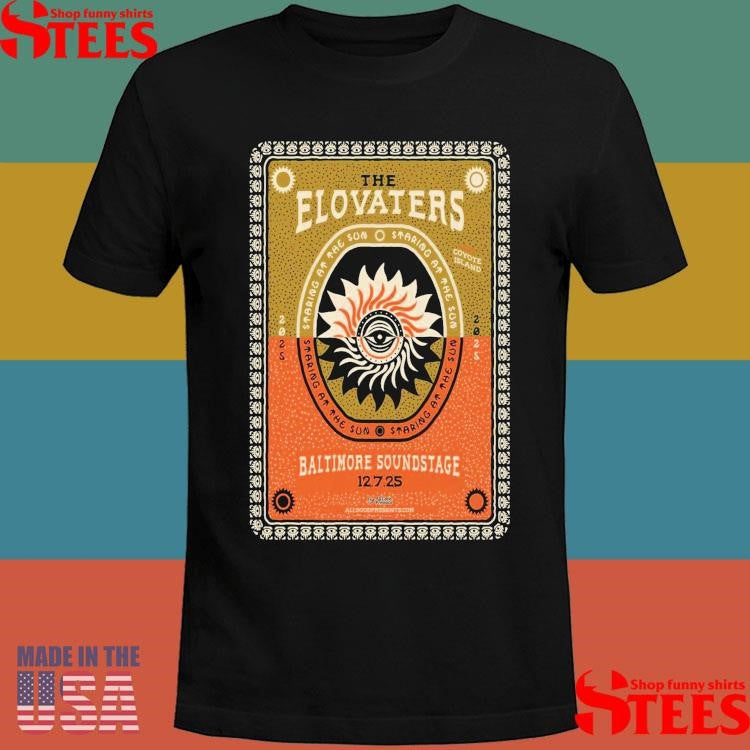 The Elovaters Baltimore Soundstage Poster July 12 2025 T-shirt